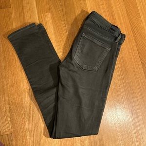 Vince olive skinny, stretchy pants